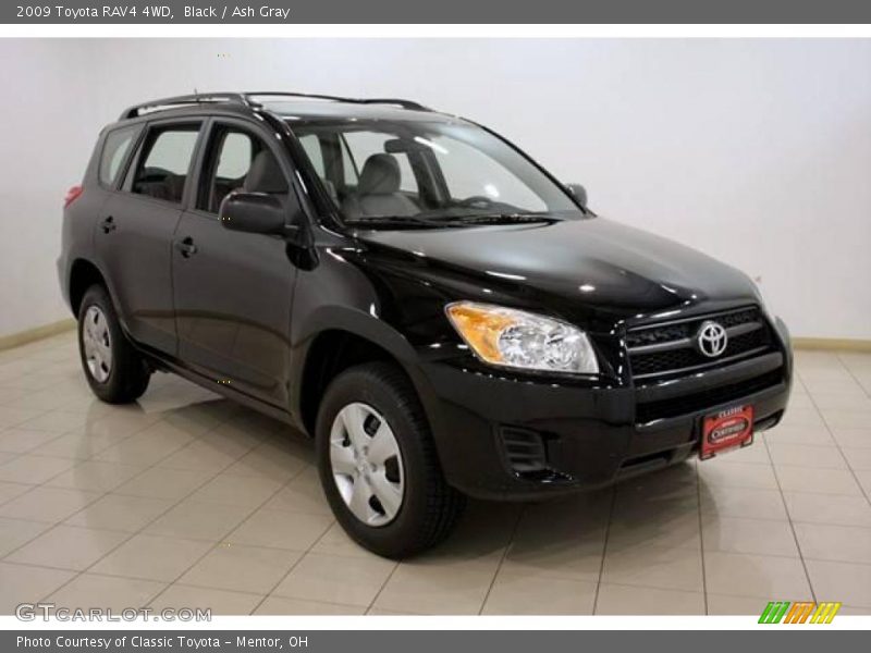 Black / Ash Gray 2009 Toyota RAV4 4WD