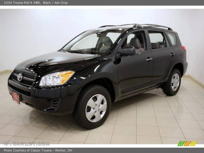 Black / Ash Gray 2009 Toyota RAV4 4WD