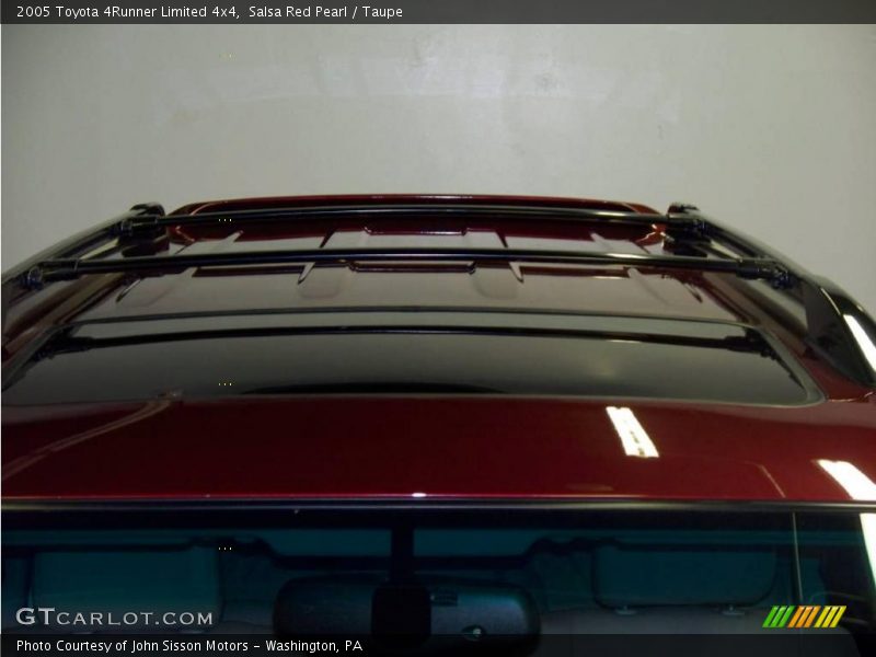 Salsa Red Pearl / Taupe 2005 Toyota 4Runner Limited 4x4