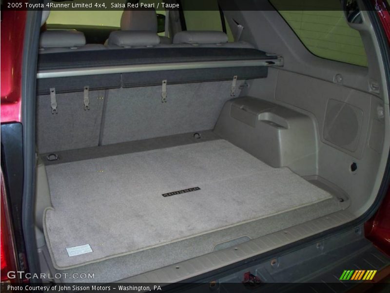 Salsa Red Pearl / Taupe 2005 Toyota 4Runner Limited 4x4
