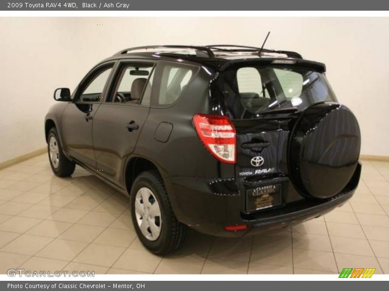 Black / Ash Gray 2009 Toyota RAV4 4WD