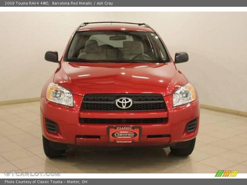 Barcelona Red Metallic / Ash Gray 2009 Toyota RAV4 4WD