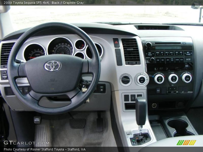 Black / Graphite Gray 2009 Toyota Sequoia SR5 4x4