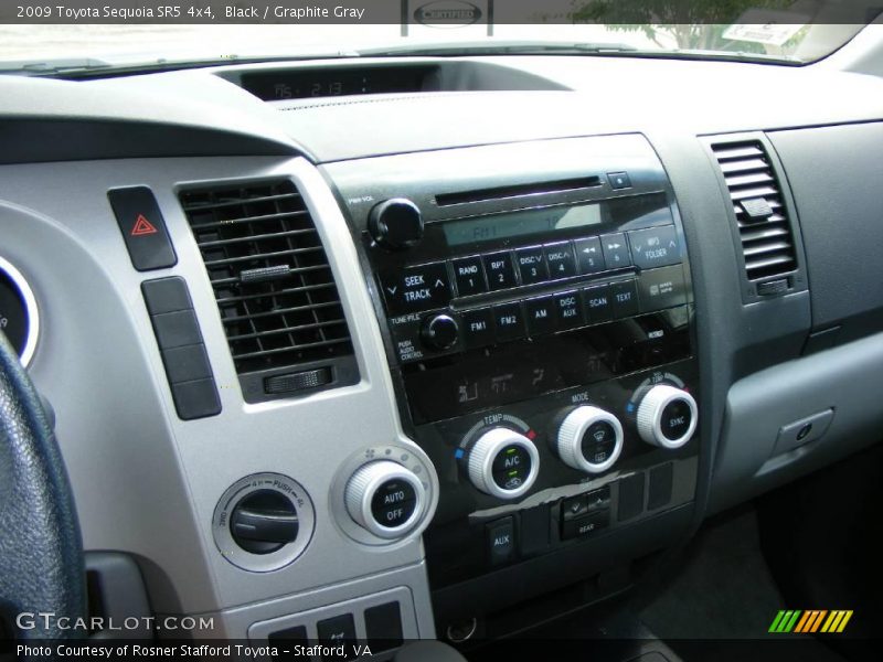 Black / Graphite Gray 2009 Toyota Sequoia SR5 4x4