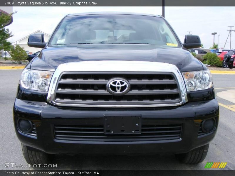 Black / Graphite Gray 2009 Toyota Sequoia SR5 4x4