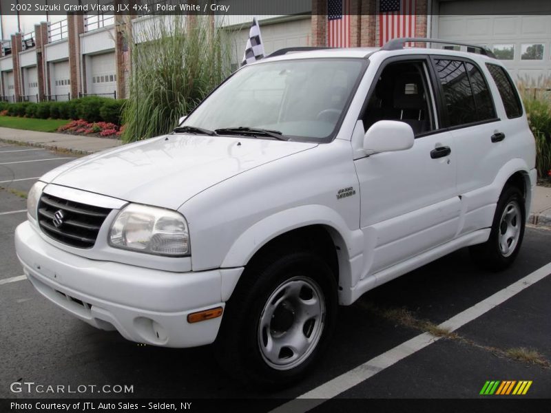 Polar White / Gray 2002 Suzuki Grand Vitara JLX 4x4