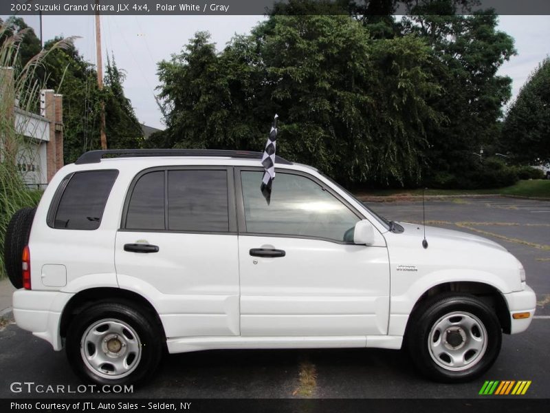 Polar White / Gray 2002 Suzuki Grand Vitara JLX 4x4