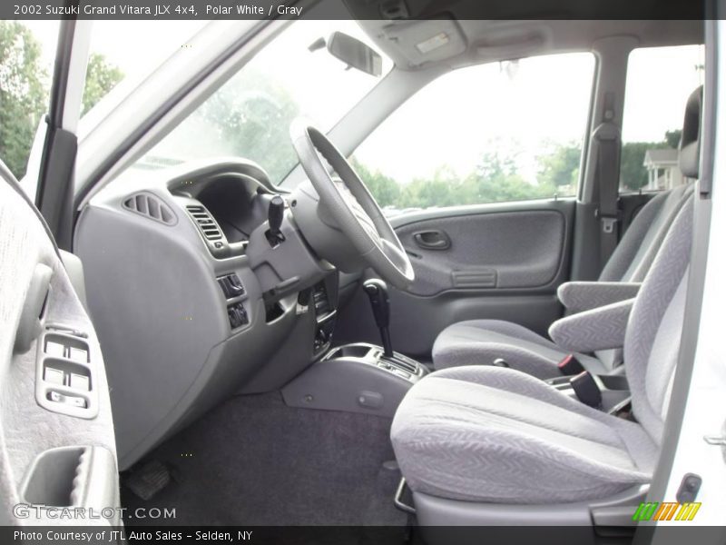 Polar White / Gray 2002 Suzuki Grand Vitara JLX 4x4