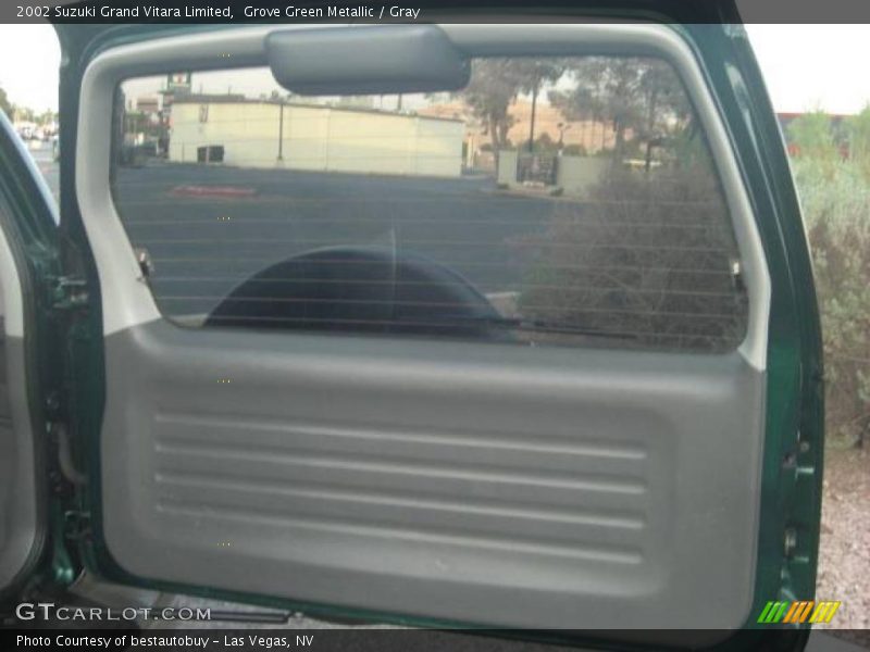 Grove Green Metallic / Gray 2002 Suzuki Grand Vitara Limited