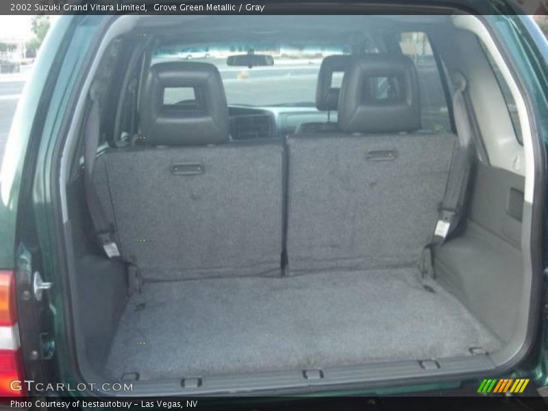 Grove Green Metallic / Gray 2002 Suzuki Grand Vitara Limited