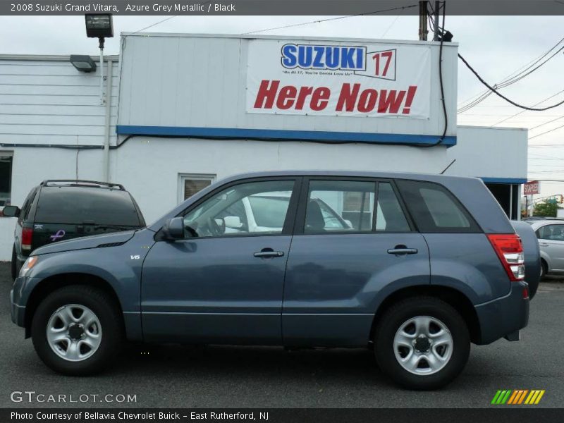 Azure Grey Metallic / Black 2008 Suzuki Grand Vitara