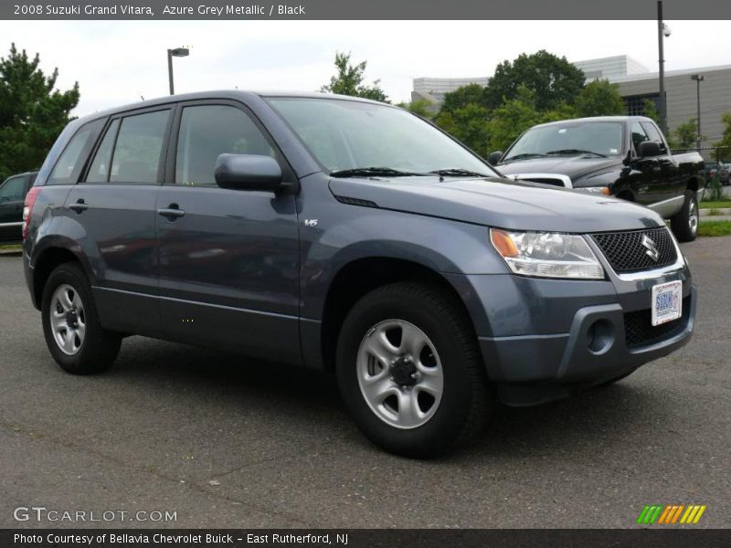 Azure Grey Metallic / Black 2008 Suzuki Grand Vitara