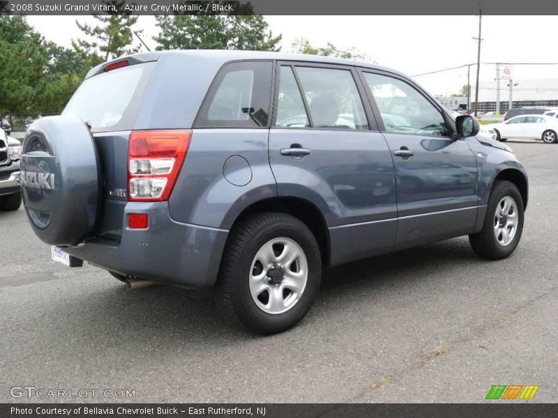 Azure Grey Metallic / Black 2008 Suzuki Grand Vitara