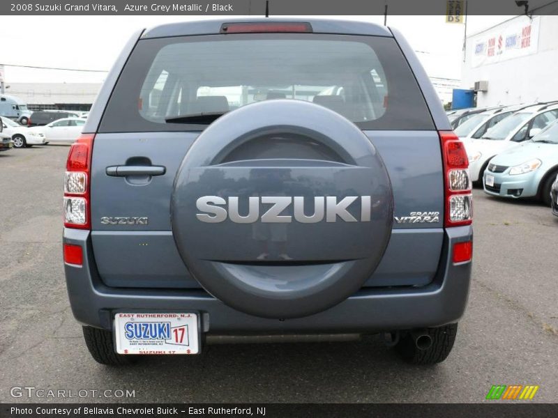 Azure Grey Metallic / Black 2008 Suzuki Grand Vitara