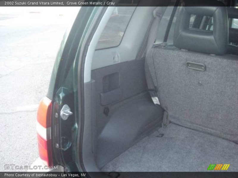 Grove Green Metallic / Gray 2002 Suzuki Grand Vitara Limited