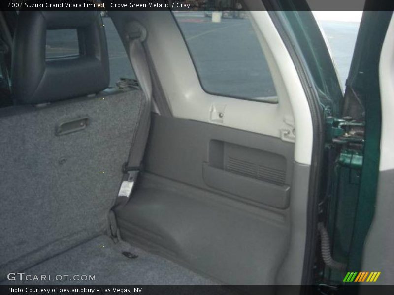 Grove Green Metallic / Gray 2002 Suzuki Grand Vitara Limited