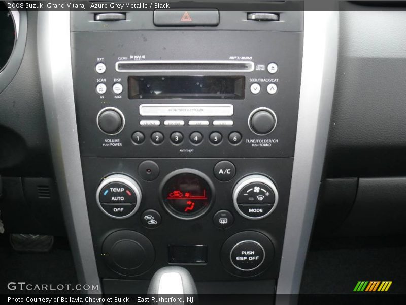 Azure Grey Metallic / Black 2008 Suzuki Grand Vitara