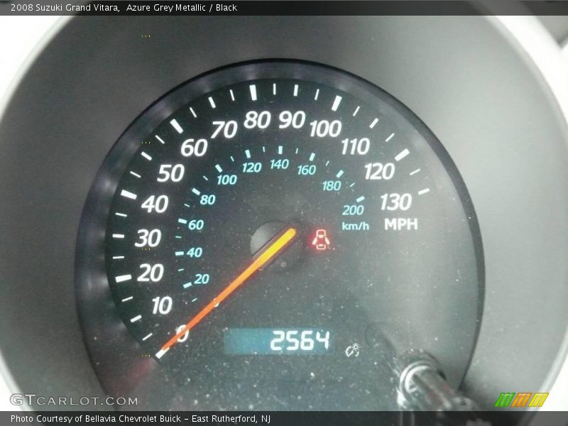 Azure Grey Metallic / Black 2008 Suzuki Grand Vitara