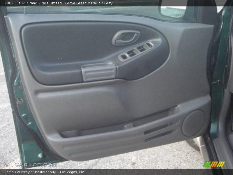 Grove Green Metallic / Gray 2002 Suzuki Grand Vitara Limited