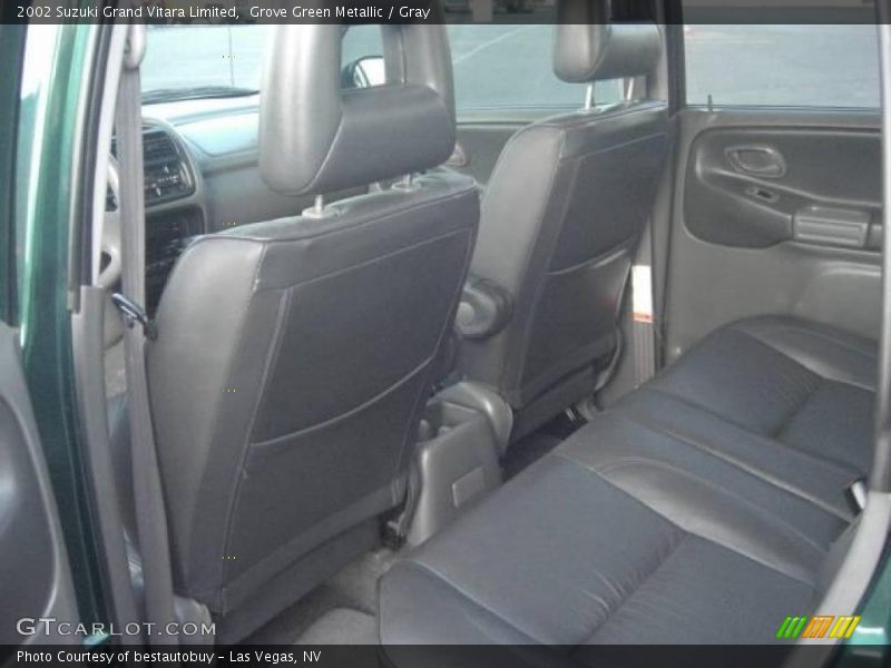 Grove Green Metallic / Gray 2002 Suzuki Grand Vitara Limited
