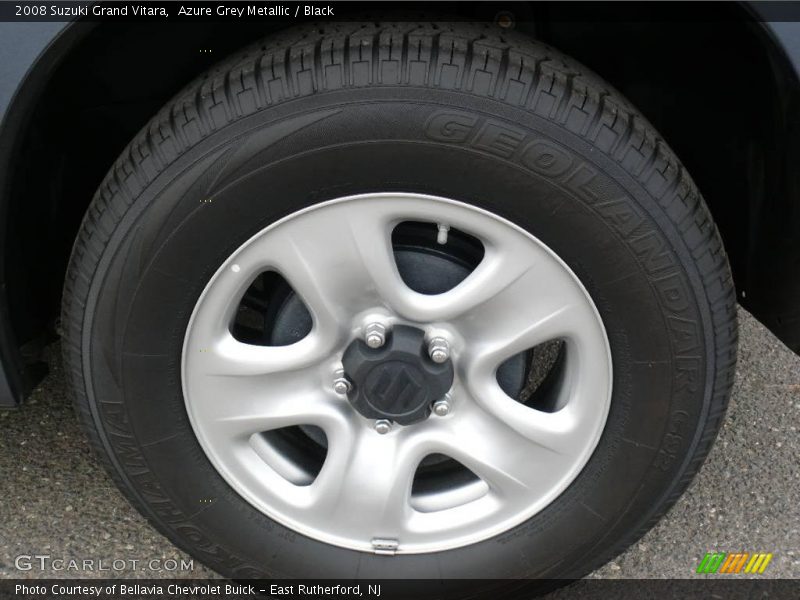 Azure Grey Metallic / Black 2008 Suzuki Grand Vitara