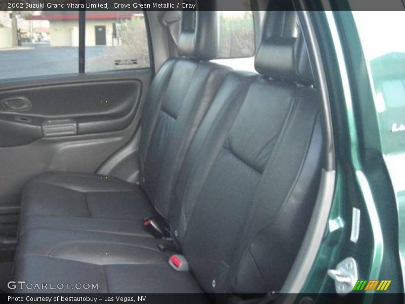 Grove Green Metallic / Gray 2002 Suzuki Grand Vitara Limited