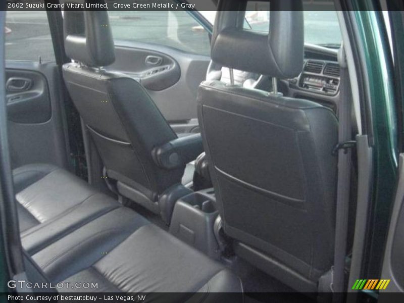 Grove Green Metallic / Gray 2002 Suzuki Grand Vitara Limited