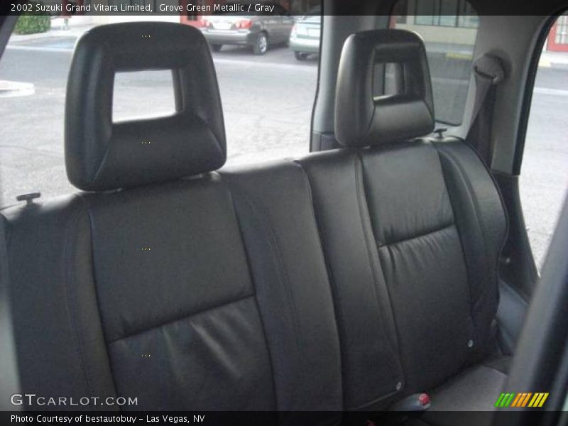 Grove Green Metallic / Gray 2002 Suzuki Grand Vitara Limited
