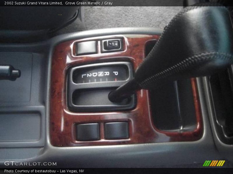 Grove Green Metallic / Gray 2002 Suzuki Grand Vitara Limited