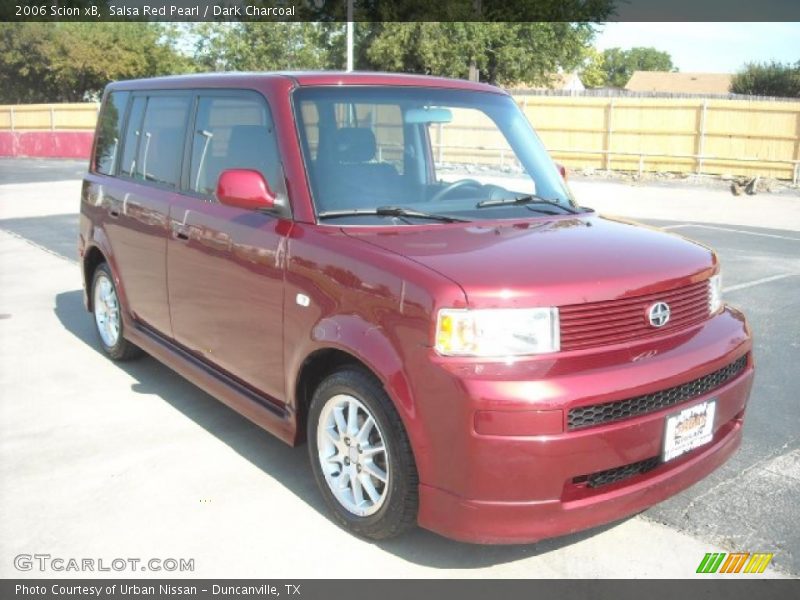 Salsa Red Pearl / Dark Charcoal 2006 Scion xB