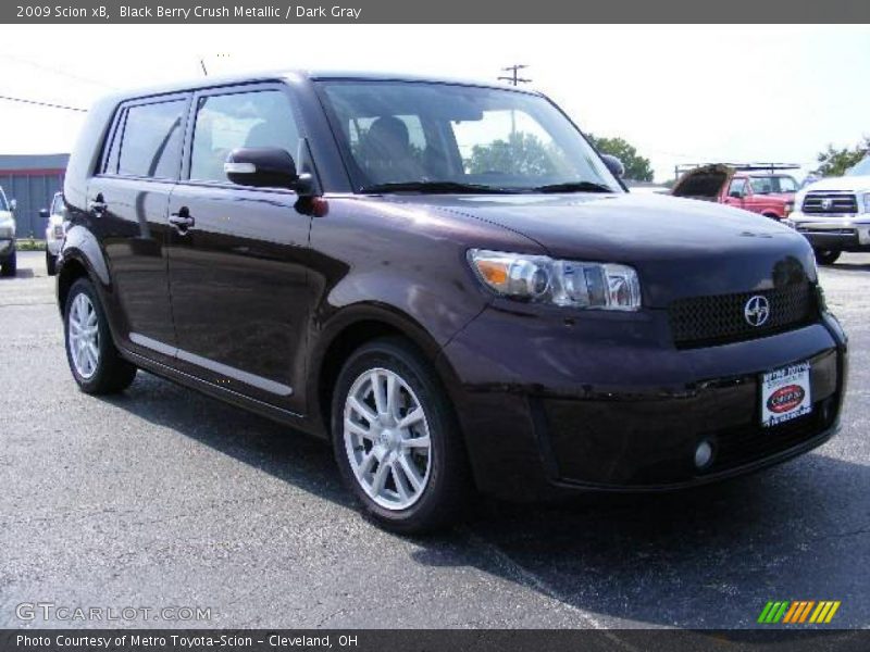 Black Berry Crush Metallic / Dark Gray 2009 Scion xB