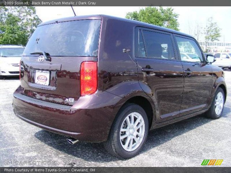 Black Berry Crush Metallic / Dark Gray 2009 Scion xB