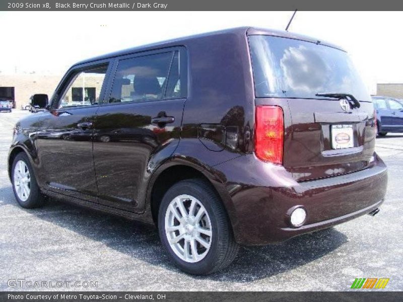 Black Berry Crush Metallic / Dark Gray 2009 Scion xB
