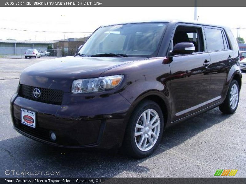 Black Berry Crush Metallic / Dark Gray 2009 Scion xB