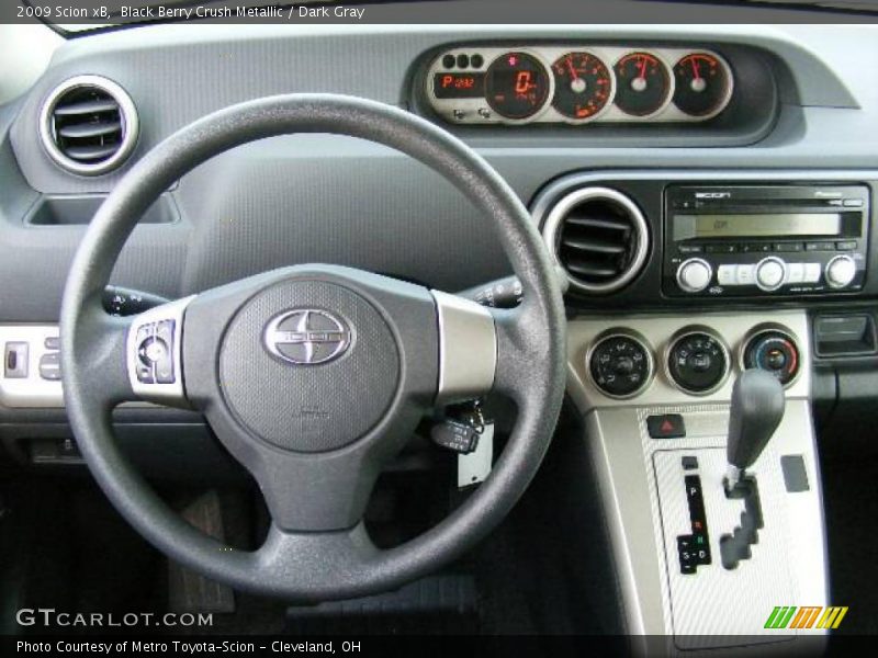 Black Berry Crush Metallic / Dark Gray 2009 Scion xB