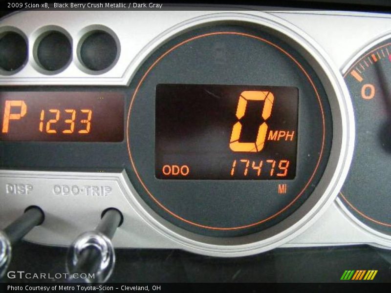 Black Berry Crush Metallic / Dark Gray 2009 Scion xB