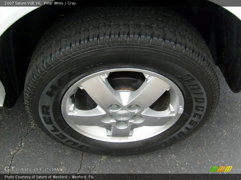 Polar White / Gray 2007 Saturn VUE V6