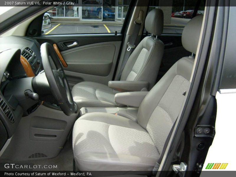 Polar White / Gray 2007 Saturn VUE V6