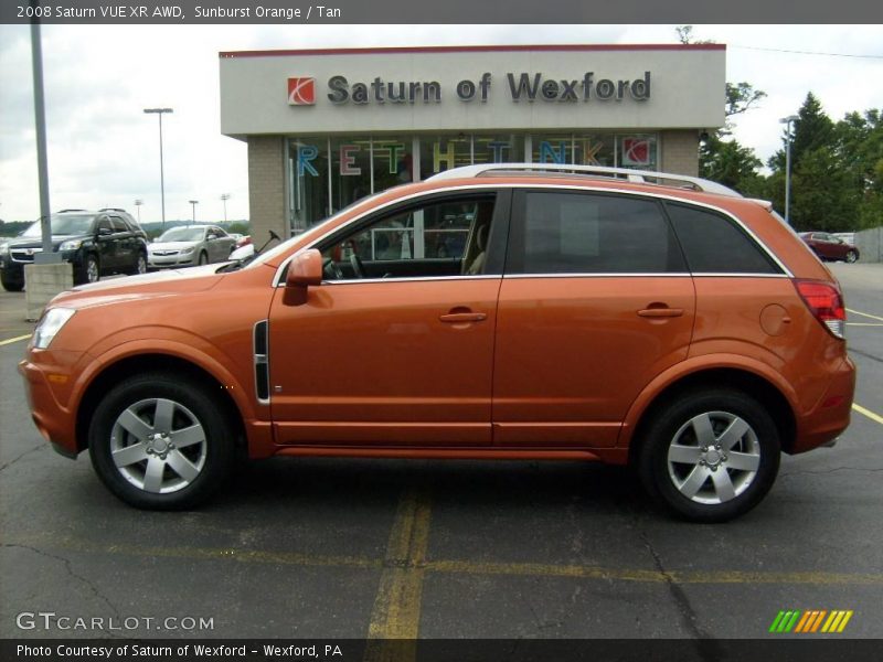 Sunburst Orange / Tan 2008 Saturn VUE XR AWD