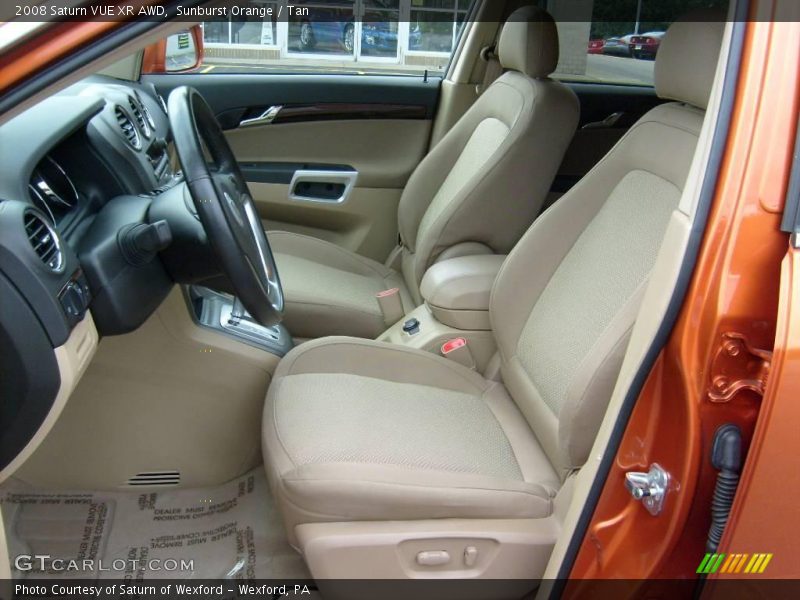 Sunburst Orange / Tan 2008 Saturn VUE XR AWD