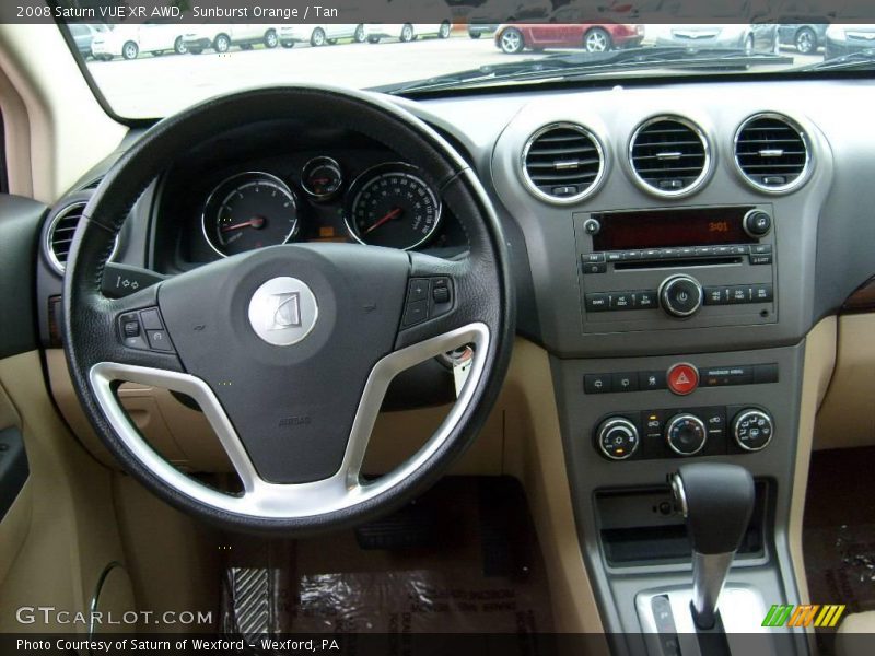 Sunburst Orange / Tan 2008 Saturn VUE XR AWD