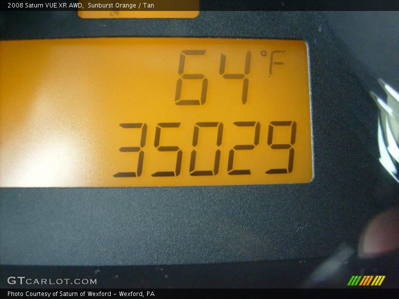 Sunburst Orange / Tan 2008 Saturn VUE XR AWD