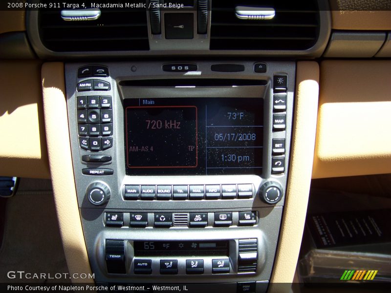 Macadamia Metallic / Sand Beige 2008 Porsche 911 Targa 4