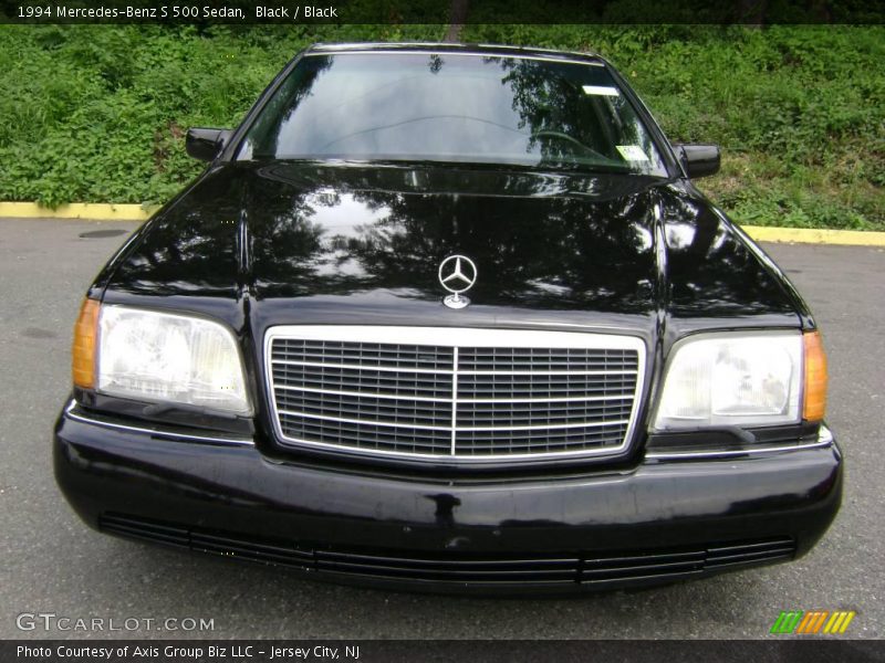 Black / Black 1994 Mercedes-Benz S 500 Sedan