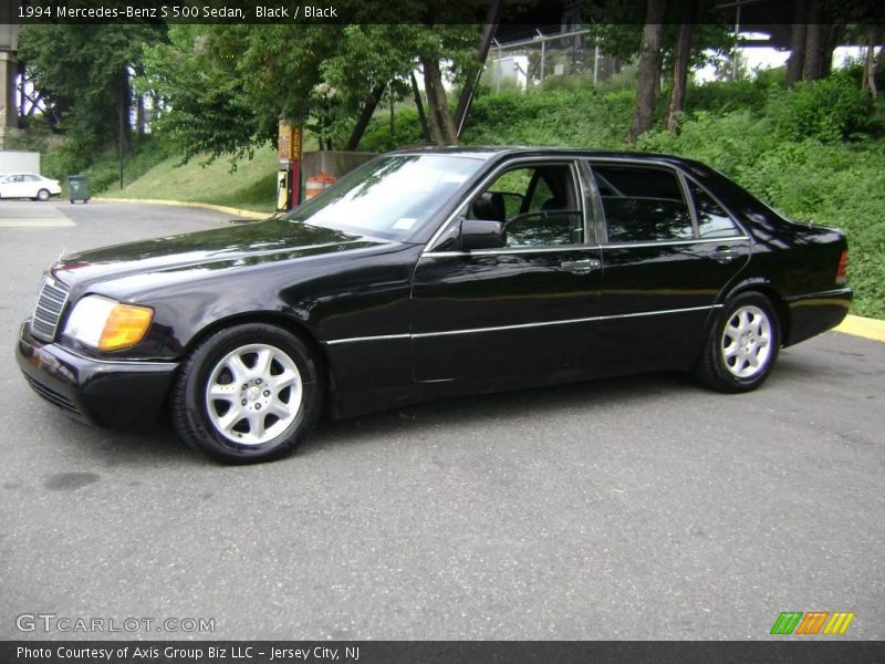 Black / Black 1994 Mercedes-Benz S 500 Sedan