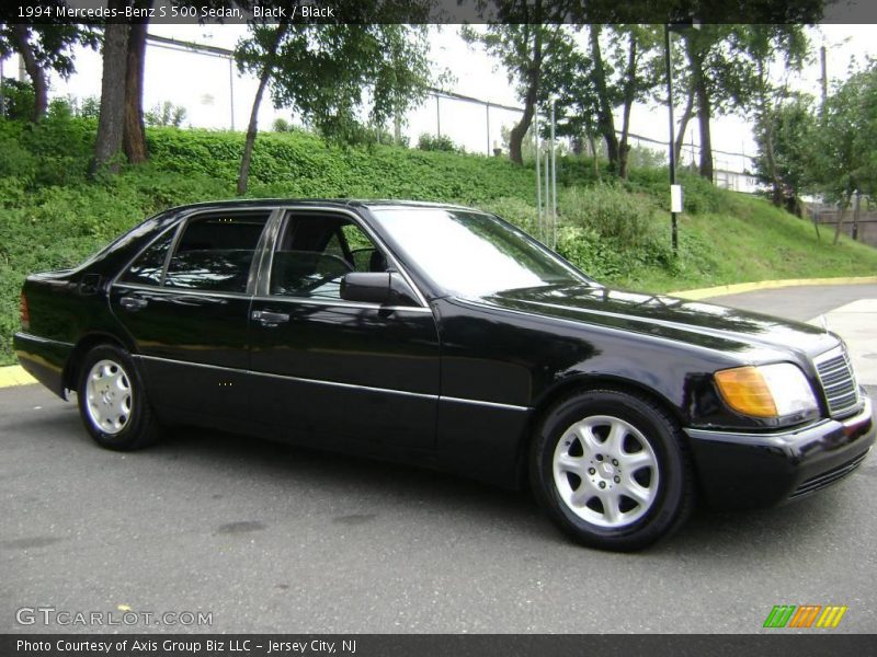 Black / Black 1994 Mercedes-Benz S 500 Sedan