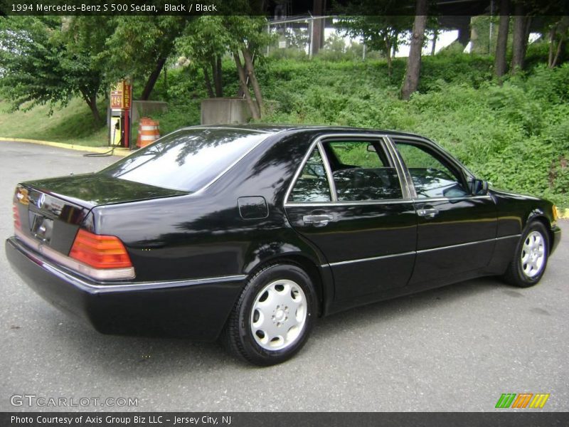 Black / Black 1994 Mercedes-Benz S 500 Sedan