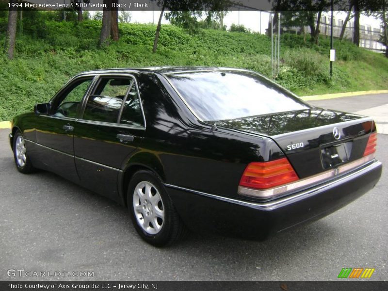 Black / Black 1994 Mercedes-Benz S 500 Sedan