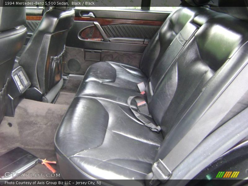 Black / Black 1994 Mercedes-Benz S 500 Sedan