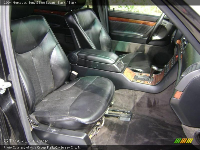Black / Black 1994 Mercedes-Benz S 500 Sedan